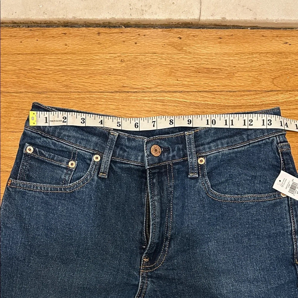 Gap Women's Petite High-Rise Stride Wide-Leg Jeans. Size 27/4 petite. NWT! - Picture 6 of 10